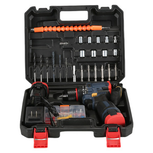 18V 1/2 Keyless động cơ không chổi than không dây điện tay khoan lithium có thể sạc lại biến tốc độ cao mô-men xoắn kim loại công nghiệp - Product Image 1