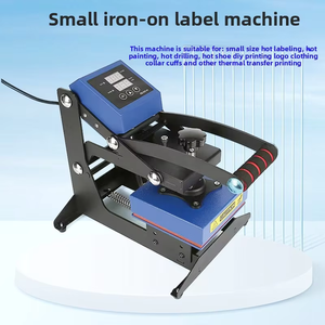 Nouvelle presse à chaud semi-automatique 15x15 cm pour étiquettes, 6x6 pouces, haute performance européenne, pour impression de logos sur col de T-shirt et transfert par sublimation - Product Image 2
