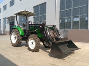 Hot bán trang trại máy kéo 70hp Trung Quốc động cơ 4WD Bánh Xe Máy Nông Nghiệp Máy kéo với kèm theo cabin - Product Image 2