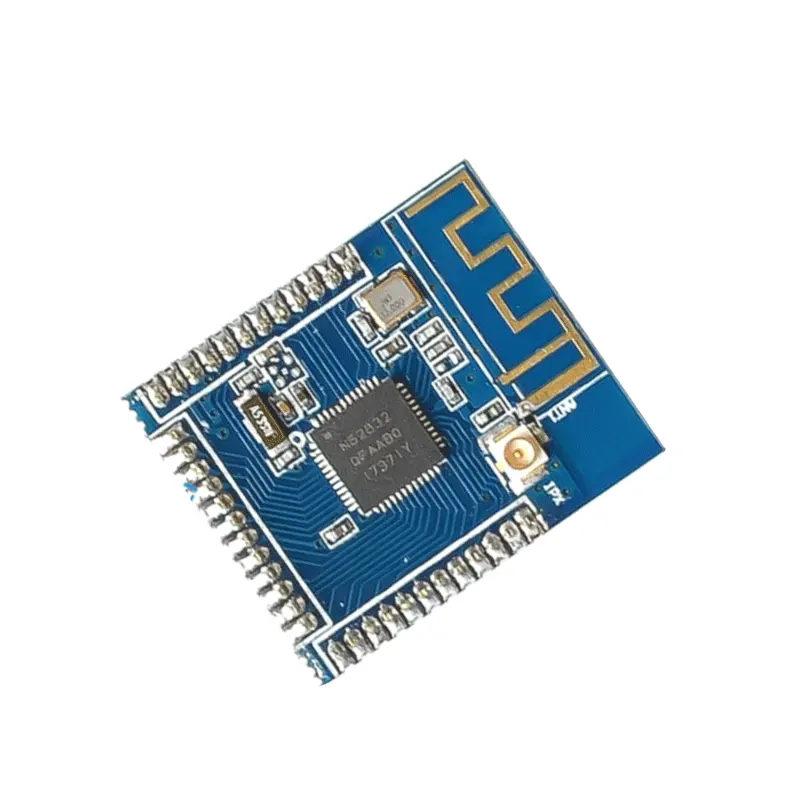 Modul BLE 4.2 Kompatibel Bluetooth BLE4.2 Antena Eksternal Daya Rendah IPEX Multi-protokol untuk NRF51 NRF24AP NRF24L