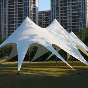 Carpa Geométrica Poligonal de Lujo, Toldo Moderno, Protección Solar para Fiestas en Grupo, Cafés al Aire Libre, Restaurantes, Terrazas y Bodas - Product Image 5