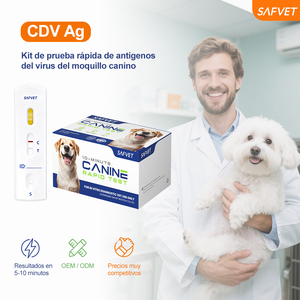 Kit de Diagnóstico Veterinario para Moquillo Canino (CDV Ag) de Alta Precisión, Prueba Rápida para Antígeno de Moquillo en Perros - Product Image 3