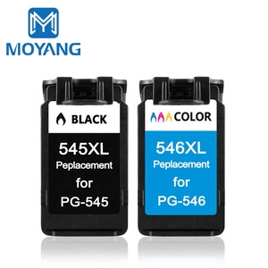 MoYang Compatible pour CANON <span class=keywords><strong>PG545</strong></span> <span class=keywords><strong>CL546</strong></span> cartouche d'encre pour IP2800 IP2850 MG2400 MG2450 MG2455 MG2500 MG2540 MX490 MX494 Imprimante - Product Image 1