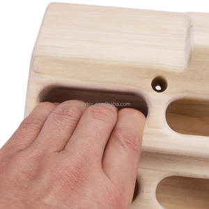 2024 Nouveau design Hangboard d'entraînement en bois pour l'<span class=keywords><strong>escalade</strong></span> Produit de sport et de divertissement à bas <span class=keywords><strong>prix</strong></span> - Product Image 5
