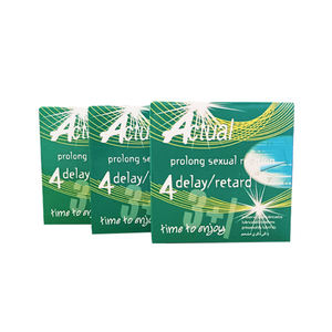 واقيات ذكرية فائقة النتوءات للرجال من اللاتكس الطبيعي، تصنيع واقيات ذكرية بشعار مخصص، عبوة مربعة من رقائق الألومنيوم - Product Image 5