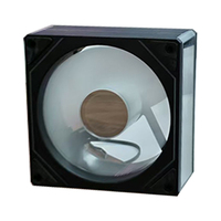 Manmu Factory Nouveau stock 140mm RGB Gaming Box Cooler Fan, adapté aux ordinateurs avec radiateurs en plastique miroir