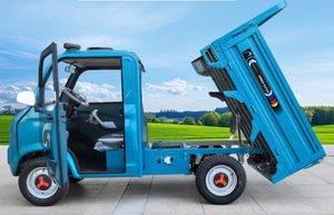 Technologie de pointe, mini camion électrique 4 roues 72v 4kw haute puissance, simple transmission, sièges en cuir, éclairage LED, écran tactile pour adultes - Product Image 5