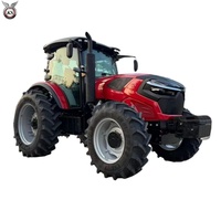 Tracteur agricole multifonctionnel 4x4 KESHENG 180HP avec moteur YTO, cabine TC, transmission automatique, longue durée de vie, marque réputée