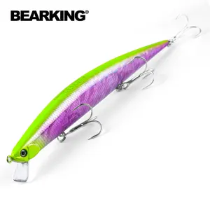 BEARKING 175Mm 27.7G Kualitas Profesional Memancing Umpan Umpan Keras Flaoting Slim Kualitas Wobblers Ikan Kecil Buatan Umpan Tackle