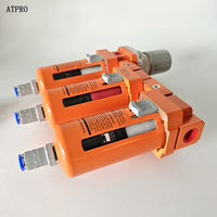 ATPRO Filtre de filtration pour compresseur d'air, Processeur de source d'air, Filtre à air, Séparateur d'huile et d'eau, Séparation de la brume d'huile