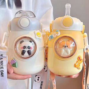 Cute Kawai Thermal Mug 700ML 316 Stainless Steel <b>Thermos</b> for <b>Tea</b> Kid Children Drinks Water Bottle - Product Image 2