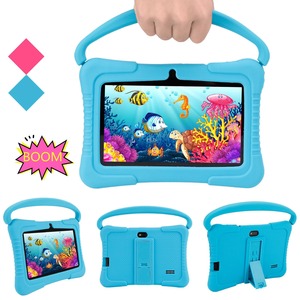 Tablet Edukasi Anak <span class=keywords><strong>7</strong></span> Inci Baru 2026, RAM 1GB ROM 16GB, Android 12, Wi-Fi, Layar Kapasitif, Quad Core 1.8GHz Allwinner, untuk Pelajar - Product Image 2