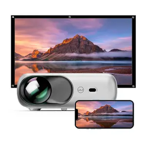 2024 Upgraded 4K Projector Multimedia Home Theater Video With Android OS OEM ODM Mini Projector