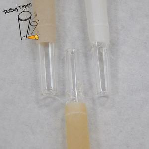 Customized 65MM bleached cone-shaped paper tape transparent glass mouth <b>smoking</b> paper with good <b>smoking</b> sensation - Product Image 6