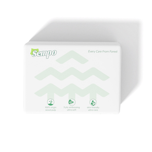 Đám mây như nhung-mịn giấy mô sắt mạnh mẽ ướt-sức mạnh 10*10 gói giấy mặt mô - Product Image 4