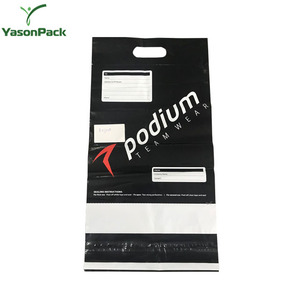 Imperméable à l'eau Écologique D'affranchissement Postale Noire Paquet Impression Personnalisée <span class=keywords><strong>Courrier</strong></span> Sac Cartable - Product Image 3