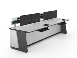 Fournisseur <span class=keywords><strong>prix</strong></span> d'usine poste de travail d'urgence personnalisé surveillance opérateur centre de commande affichage salle de commande console bureau - Product Image 5