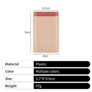 Weekly 7 Day Pill Box Organizer <b>Plastic</b> <b>Pocket</b> Size Portable Cute Medicine Capsule Case Container for Travel - Product Image 4