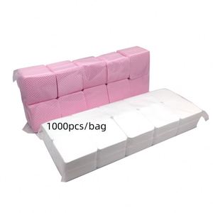 Kain Lap Pembersih Botol Putih Bersih, Kertas Non Woven Bebas Serat, Perekat Lem Bulu Mata, Pembersih Nozzle Ekstensi Bulu Mata, Kapas - Product Image 1