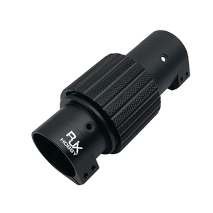 RJXHOBBY Aluminum Alloy Drone Arm Connector 40mm Self-locking <b>Quick</b> Release Folding Part Carbon Tube <b>Clamp</b> - Product Image 1