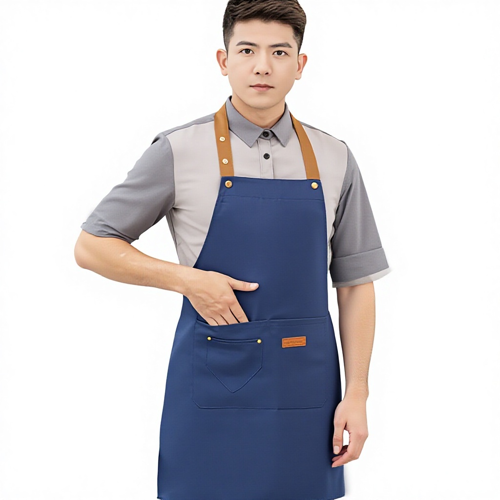 Navy blue [thickened workwear nylon waterproof halter]