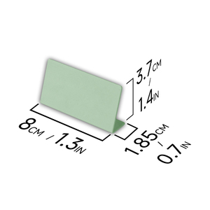 Máy tính để bàn hình chữ L bảng hiển thị, siêu thị, quán cà phê, bánh, từ chữ và số mini nhãn, Bảng Giá - Product Image 5