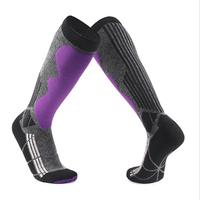 Unisexe Hommes Épais Thermique Hiver En Plein Air En Cours D'exécution Chaussettes de Ski Personnalisé Mérinos
