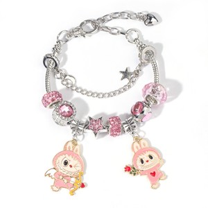 Nuevo Producto: Pulsera de Caracol con Dijes de Aleación y Cuentas de Cristal - Regalo de Moda para Uso Diario de Mujeres y Niñas - Product Image 2