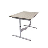 Fabrication de bureaux d'étude réglables en hauteur pour les étudiants, meubles scolaires, tables à dessin