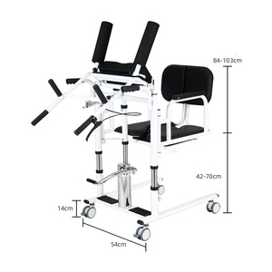 Máquina de transferencia de pacientes con soporte de pie para asistencia de movilidad a ancianos postrados en cama - Product Image 3