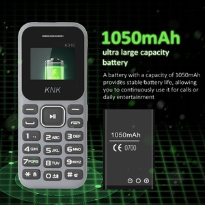 โทรศัพท์มือถือขนาดเล็ก K310 หน้าจอ 1.44 นิ้ว รองรับ OEM ODM พร้อมคีย์บอร์ด Qwerty แบตเตอรี่ 600mAh รองรับซิมคู่ รองรับภาษาเยอรมัน - Product Image 2