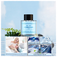 Diffuseur de voiture en plastique à huile essentielle pure sans eau, avec capteur de mouvement, démarrage/arrêt automatique, machine d'aromathérapie pour voitures de luxe