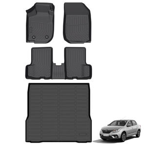 Alfombrillas de Coche Personalizadas, Impermeables, Tipo Bandeja 3D, de TPE, para Maletero, para <span class=keywords><strong>Renault</strong></span> Logan 2004-2013, Alfombras Interiores para Automóviles - Product Image 1