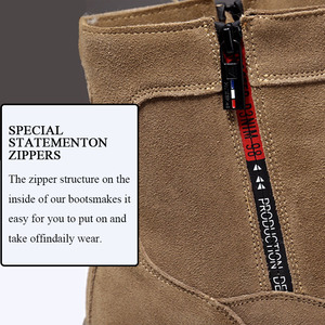 <span class=keywords><strong>Stivaletti</strong></span> da neve alla caviglia da <span class=keywords><strong>uomo</strong></span> all'ingrosso della fabbrica foderati in <span class=keywords><strong>pelliccia</strong></span> classici da esterno caldi impermeabili antiscivolo invernale - Product Image 3