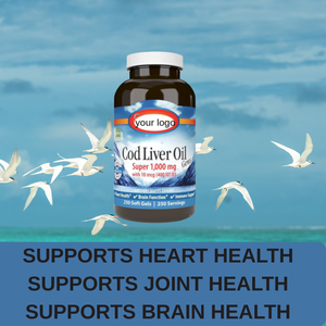 Aceite de hígado de bacalao puro OEM Suplementos de vitamina E Cápsulas de aceite de hígado de bacalao Cápsulas blandas Aceite de hígado de bacalao orgánico - Product Image 2