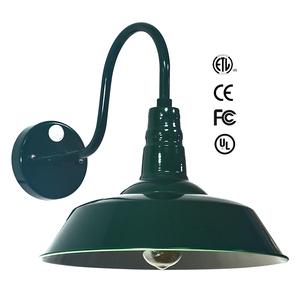 Modern Style Iron Wall Lamp Garden Balcony Door Decoration Outdoor Wall Lamp with ETL CE - Product Image 1