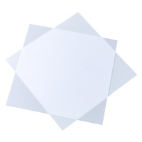 Feuille de diffuseur LED acrylique blanc laiteux panneau de diffuseur boîte à lumière givrée lumière uniforme diffuseur givré feuilles de plastique