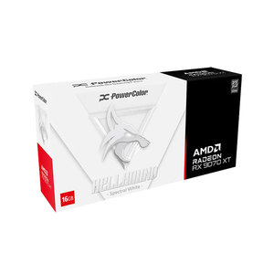 POWERCOLOR Hellhound Spectral White Radeon 9070 16GB GDDR6 Independent Graphics Card for <b>Computer</b> Games RX9070XT 16G Compu - Product Image 2