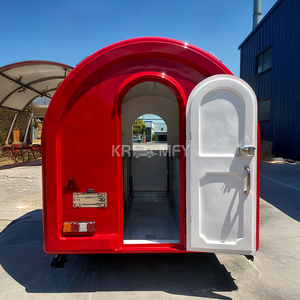 Mini camionnette, chariots à café rapides, chariots à glaces, petite remorque alimentaire avec cuisine complète - Product Image 2