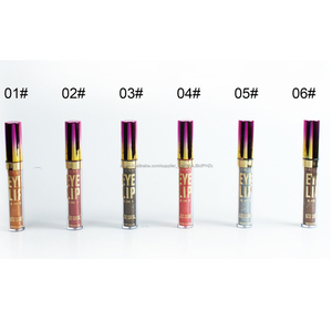 Mode livraison rapide palettes d'ombres à paupières miroitement crème fard à paupières étiquette privée bâton avec prix de gros - Product Image 1