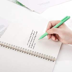 Bolígrafos de Gel Retráctiles KACO Soft Touch, Serie Macaron, Paquete de 5, Tinta Negra, Escritura Suave, para la Escuela, Oficina y Hogar - Product Image 6