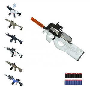 MSD0117A P90 DreamjoX Pistolet à gel électrique automatique avec des balles de gel pour les <span class=keywords><strong>jeux</strong></span> de tir <span class=keywords><strong>en</strong></span> équipe pour adultes <span class=keywords><strong>en</strong></span> <span class=keywords><strong>plein</strong></span> <span class=keywords><strong>air</strong></span> - Product Image 3