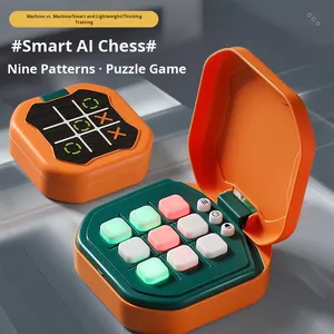 Smart Tic-Tac-Toe Handheld Electronic <strong>Game</strong> Console Children's Educational Board <strong>Game</strong> Exercises Logical Thinking Parent-Child - Product Image 3