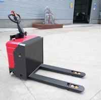 Transpalette Électrique 3 Tonnes 48V 2000W, Chariot à Palettes Manuel en Acier Inoxydable, Hauteur de Levage 200MM