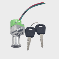 Mini chargeur de batterie de verrouillage avec 2 clés accessoire haute Performance pour vélo électrique Scooter moto vélo
