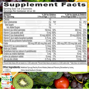 ODM Brand Custom Labels Vegan Children's Multivitamin 60 Gummies Supplement for Supporting lmmune Function and Healthy Growth - Product Image 3