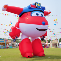 Grands modèles gonflables de personnages de dessins animés Super Wings, réalistes, pour enfants, personnages variés, personnalisables pour les événements