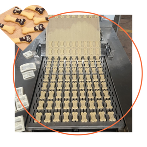 Chaîne de production entièrement automatique de machines à fabriquer des biscuits et des craquelins, petite machine à biscuits, machine à biscuits pour chiens et chats - Product Image 5