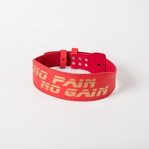 OEM cinture di palestra in pelle Piccolo MOQ marchio Su Ordinazione del ricamo 10 centimetri A Tre strati palestra cinture per gli uomini Palestra cintura powerlifting - Product Image 1
