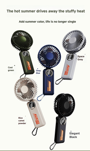 Ventilador portátil de alta velocidad, mini ventilador portátil, batería recargable de 1200 mAh, carga rápida USB-C, ventilador para oficina, viajes, hogar - Product Image 3